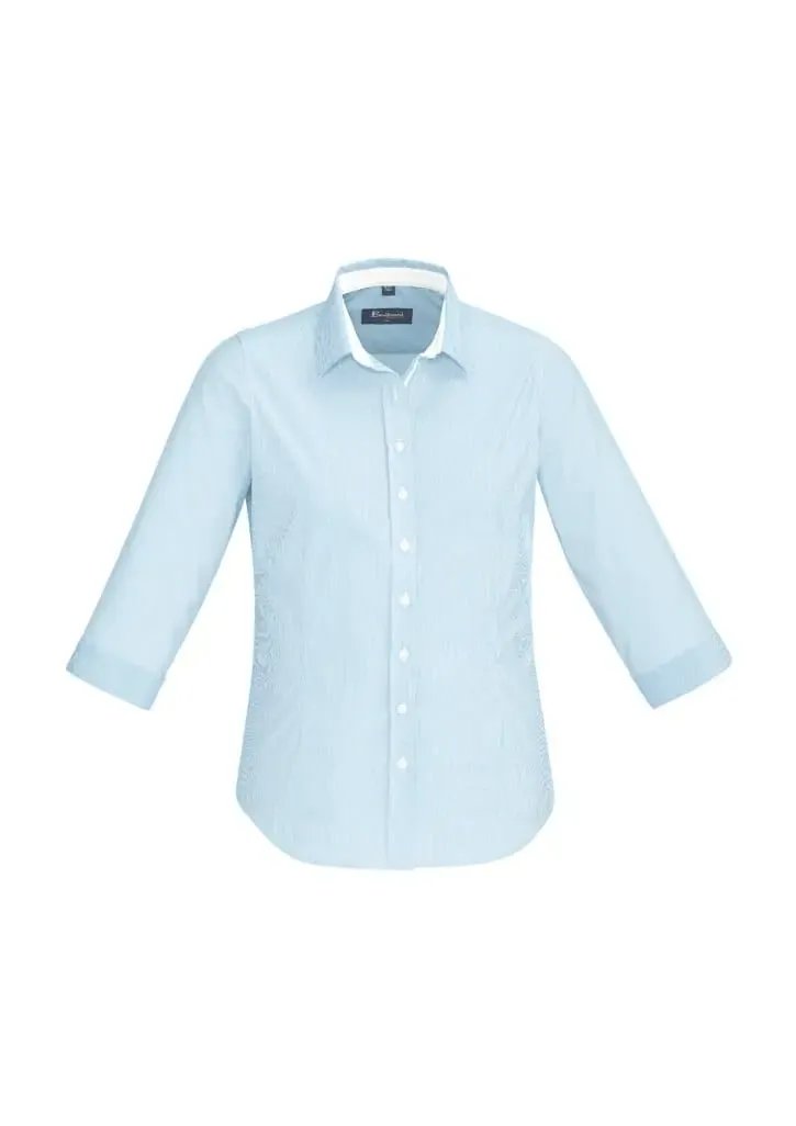 Biz Corporates Fifth Avenue Womens 3/4 Sleeve Shirt 40111